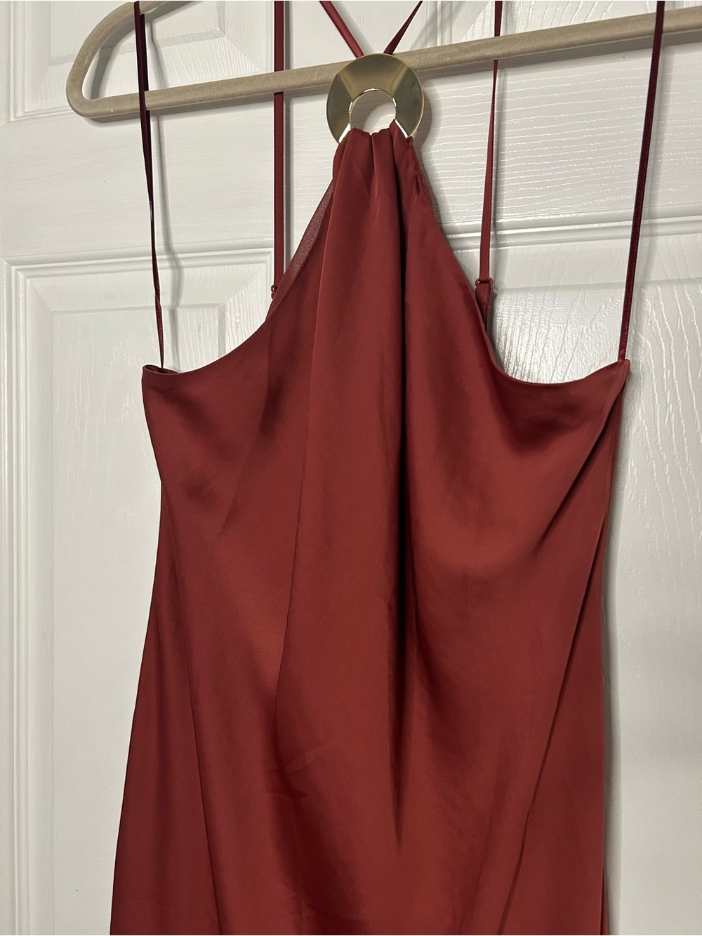 Anthropologie Veda Halter Slip Midi Dress - Picture 7 of 16